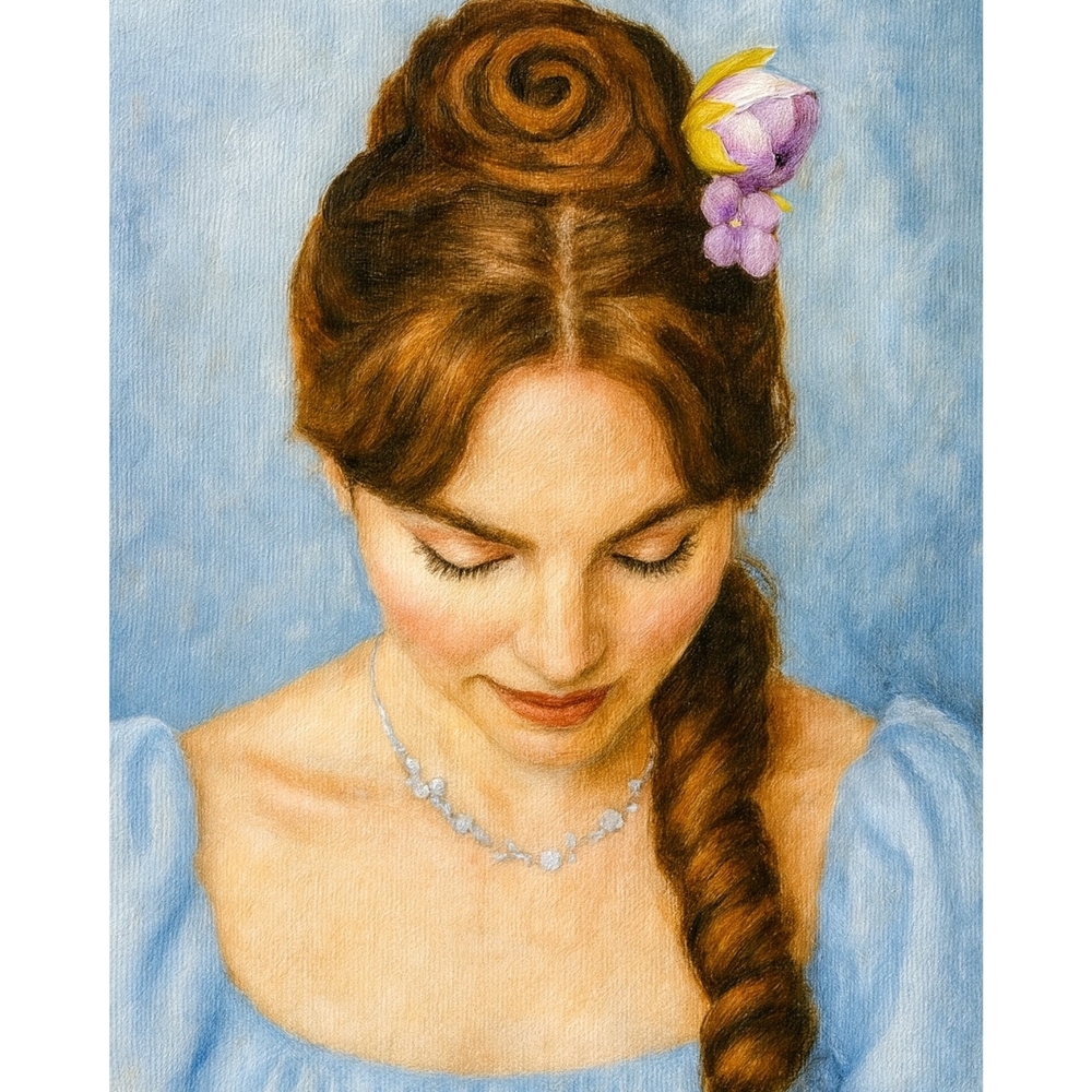 "Grace" Feminine Painting Print